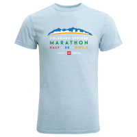 View a larger image of Colorado Springs Marathon Cooler Blue Short Sleeve T-Shirt