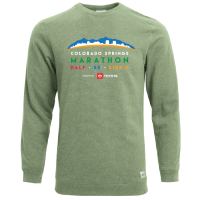 View a larger image of Colorado Springs Marathon Fern Crewneck Sweatshirt