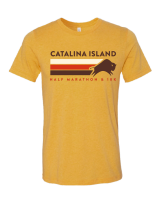 View a larger image of Yellow Bison T-Shirt - Catalina Island Half & 10K 
