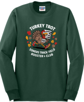 View a larger image of For Purchase: 2025 Turkey Trot Long Sleeve T-Shirt $20 + fee