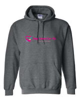 View a larger image of Hooded sweatshirt dark heather size Small