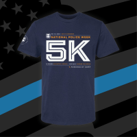 View a larger image of 2025 National Police Week 5K Event Shirt - Ladies