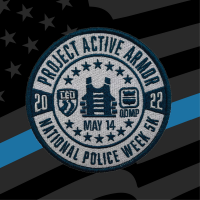 View a larger image of  2022 National Police Week 5K - Project Active Armor Patch 2022 National Police Week 5K - Project Active Armor Patch
