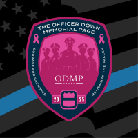 View a larger image of  2025 Officer Down Memorial Page Pink Patch 2025 Limited Edition "Think Pink" Officer Down Memorial Page Patch