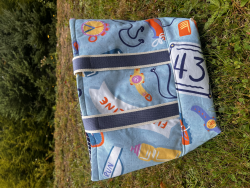 View a larger image of Raffle Tickets-Race Inspired Tote Bag