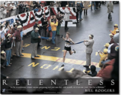 View a larger image of Poster: Bill Rodgers Boston