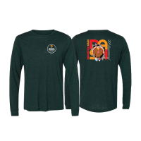 View a larger image of Long Sleeve Tri Blend- Emerald 