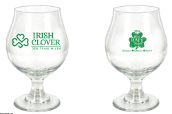 View a larger image of 2024 Irish Clover16.oz. Classic Belgian Beer Glass