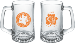 View a larger image of Commorative 2025  - 15 oz. Frozen Shamrock  Sport Glass Tankard 