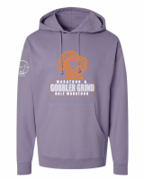 View a larger image of Gobbler Grind Purple Hoodie Unisex