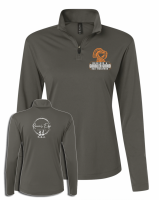 View a larger image of Gobbler Grind Grey Women's Quarter Zip 