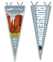 View a larger image of RunSedona Felt Pennant