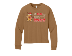 View a larger image of Gingerbread Long Sleeve Additional Race Shirt Youth Sizes