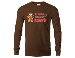 View a larger image of Gingerbread Long Sleeve Additional Race Shirt (2X-3X)