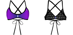 View a larger image of Demi Tieback Bikini Top