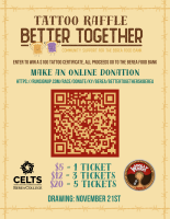 View a larger image of Tattoo Raffle - 1 Ticket