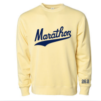 View a larger image of Unisex Marathon crew neck - Pigment Yellow 