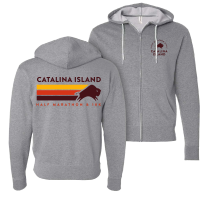 View a larger image of Lightweight Zip Up Hoodie - Catalina Island Half Marathon & 10K