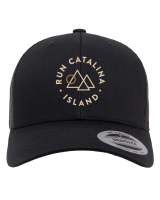 View a larger image of Run Catalina Island Trucker Hat - Black