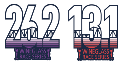View a larger image of Wineglass Marathon Magnets (item price $5)