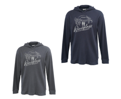 View a larger image of Wineglass Thermal Hoodie (item price $40)