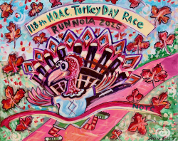 View a larger image of 118th NOAC Turkey Day Race Poster
