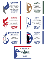 View a larger image of Tribute Signs