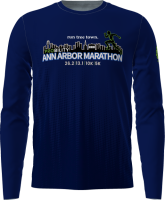 View a larger image of Men's Official Headsweats® Probility Ann Arbor Marathon Long Sleeve Shirt 