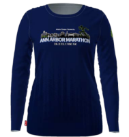 View a larger image of Women's Official Headsweats® Probility Ann Arbor Marathon Long Sleeve Shirt 