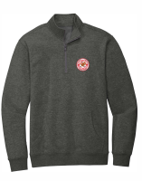 View a larger image of 1/4 Zip Pull Over Dark Grey 