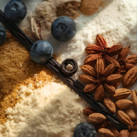 View a larger image of Blueberry Cardamom Vanilla Quick Bread