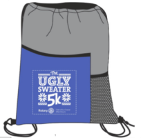 View a larger image of Ugly Sweater 5k Drawstring Bag
