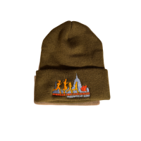 View a larger image of  Trot for Hunger Olive Beanie 