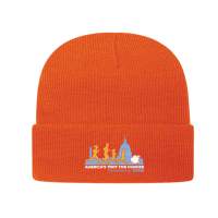 View a larger image of Trot for Hunger Orange Beanie 