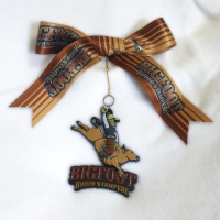 View a larger image of Rodeo Stampede - Medal Ornament Keepsake