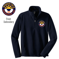 View a larger image of Port Authority Fleece 1/4 Zip Pullover, Navy