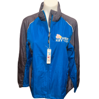 View a larger image of Women's Blue/Gray Windbreaker