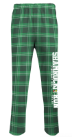 View a larger image of Shamrock Run Flannel Pajama Pants (Item Price $35)