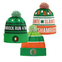 View a larger image of Shamrock Run Pom Hats (Item Price $25)
