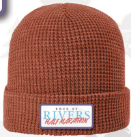 View a larger image of Rivers Half Marathon - Waffle Beanie - Rust