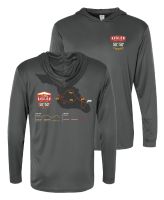 View a larger image of Avalon Course Map Performance LS Hooded Tee 