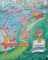View a larger image of 2025 Kenner's Ole Man River Half Marathon Poster