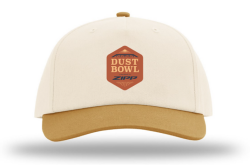 View a larger image of Hat - Cream/Wheat Logo Two Tone