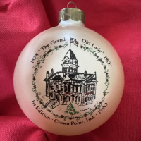 View a larger image of Crown Point ornaments!  Howe House Limited Edition - No box