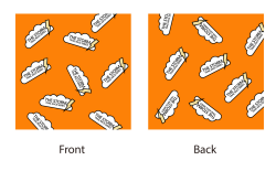 View a larger image of Blaze Orange Fleece Lined Buff