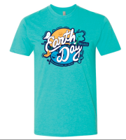 View a larger image of Earth Day tee shirt- favorite logo