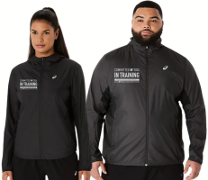 View a larger image of Columbus Marathon "In Training" ASICS Silver Jacket