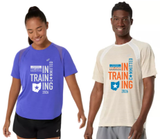 View a larger image of Columbus Marathon "In Training" ASICS Road SS Top