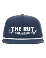 View a larger image of Rut Snapback Hat (Navy/White)