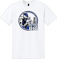 View a larger image of Runnin' to the Rig WHITE Race Day Shirt
